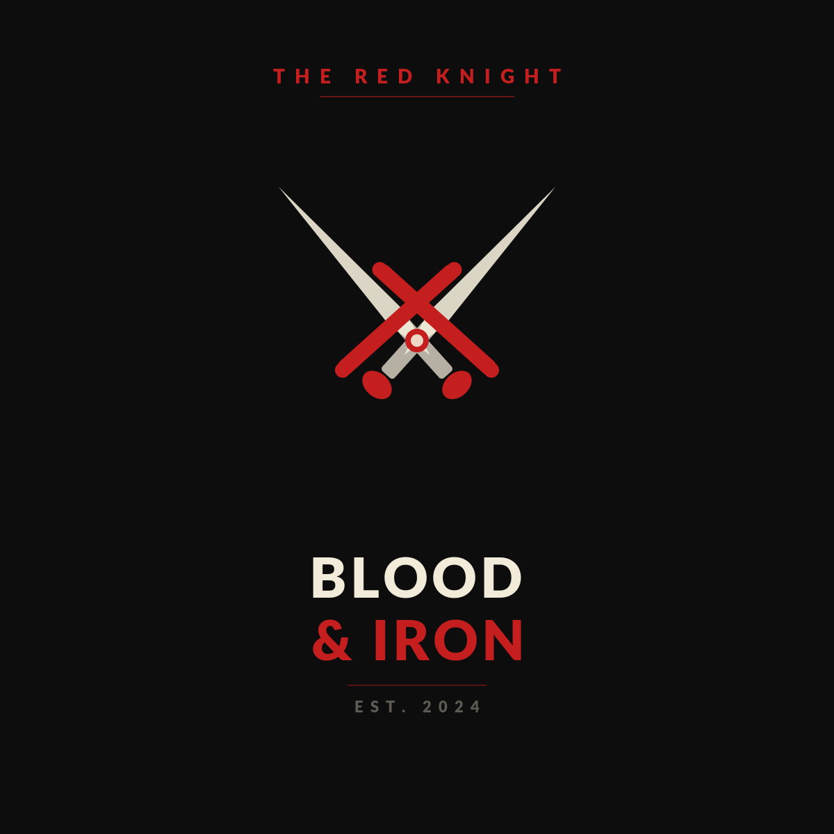 Blood and Iron - Red Knight T-Shirt