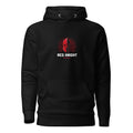Red Knight pullover hoodie - front view